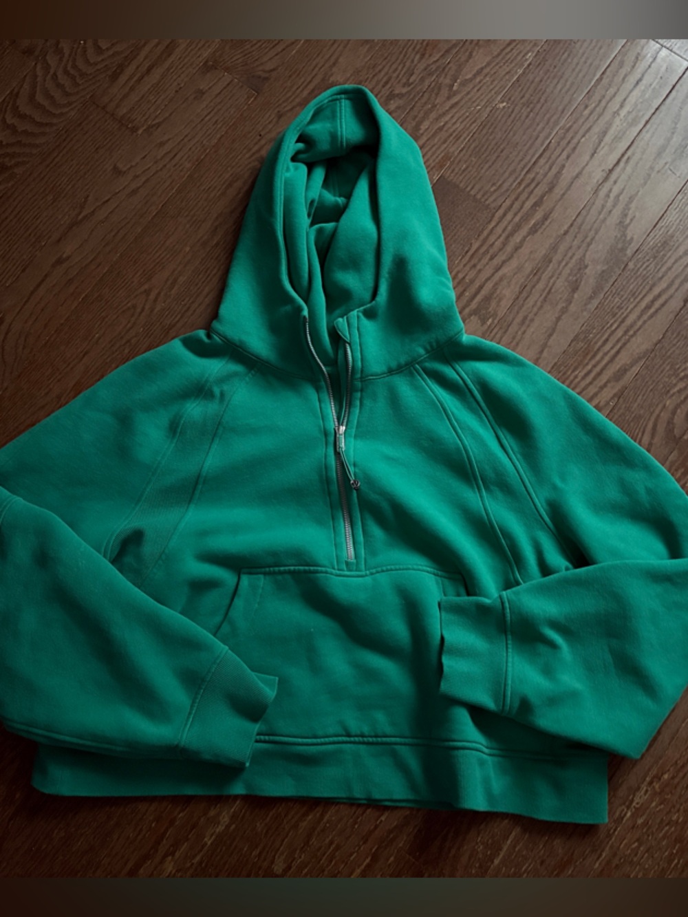 lululemon athletica Emerald Green Half-Zip Hoodie